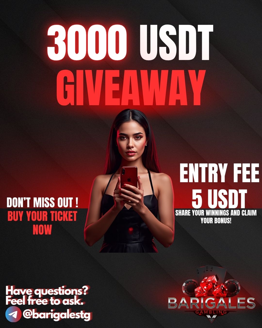 GIVEAWAY ANNOUNCEMENT